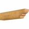 Ekena Millwork Ridgewood Rough Sawn Rafter Tail, Western Red Cedar, 6"W x 8"H x 36"L RFT06X08X36RID00RWR - alternate 1
